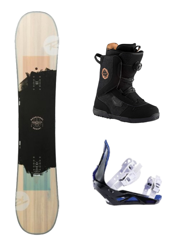 Snowboardov set Rossignol Meraki S M Voodoo Alley Boa H3 W