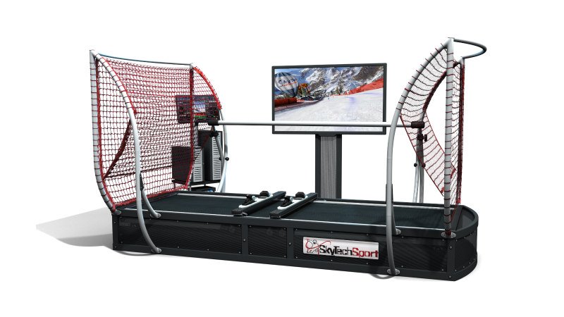 Lyžiarsky trenažér - ski simulator