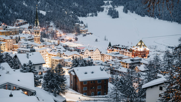 St. Moritz - Švajčiarsko